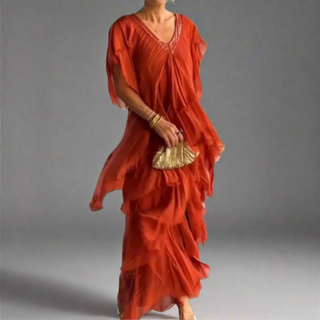 Orange-Red / 3XL