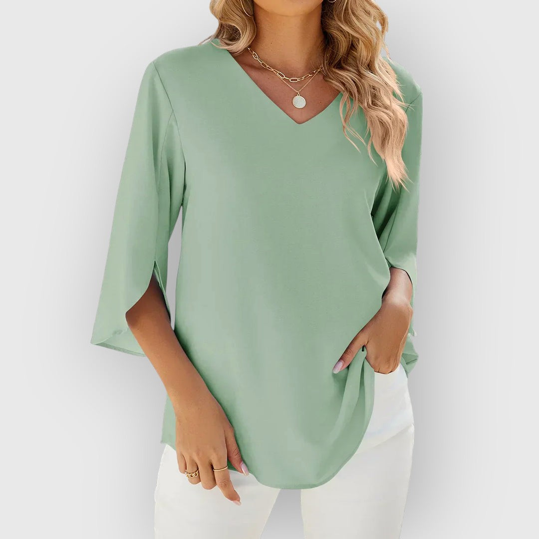 Rachel | V-Neck Blouse