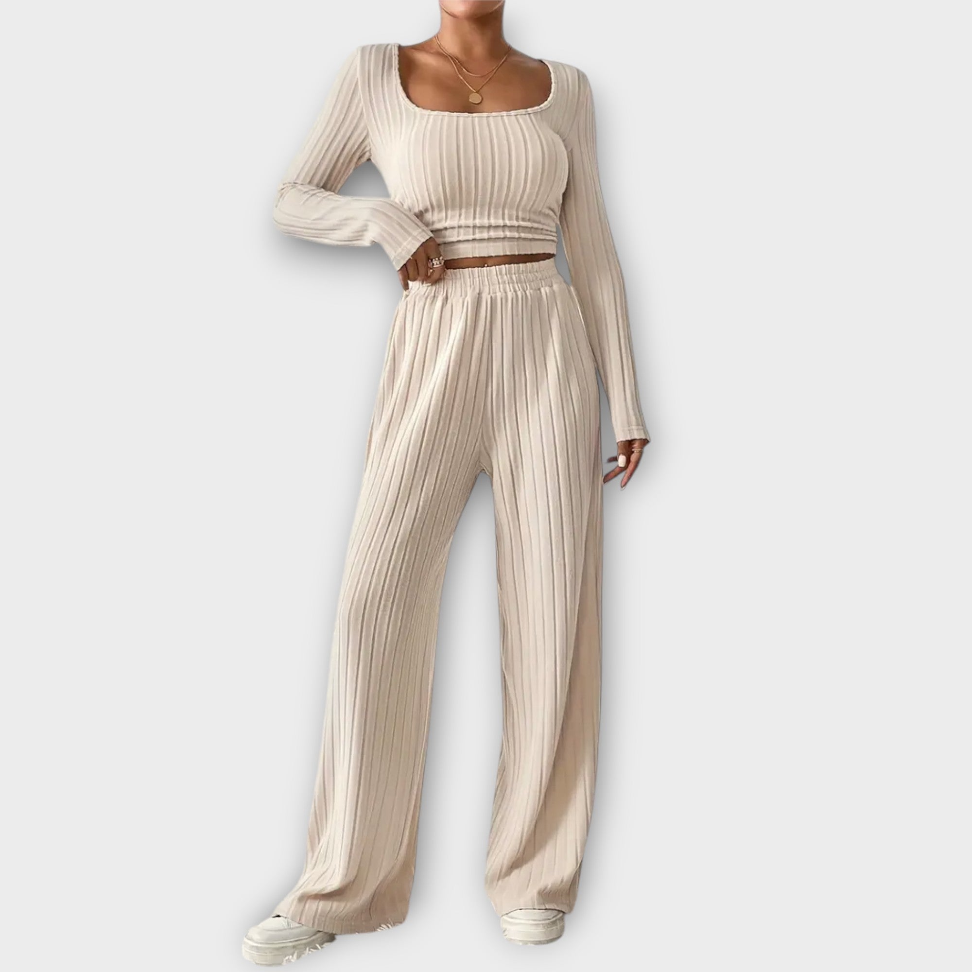 Beige / L