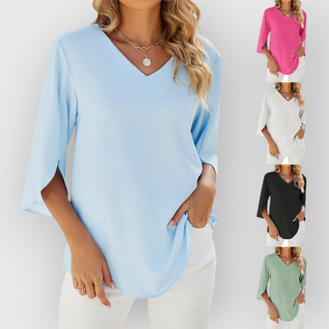 Rachel | V-Neck Blouse