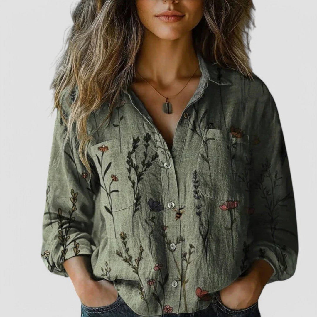 Hazel | Charming Everyday Shirt  Bring charm and ease to your daily outfi
