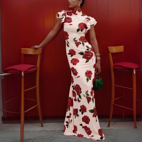 Cheongsam Style Dress
